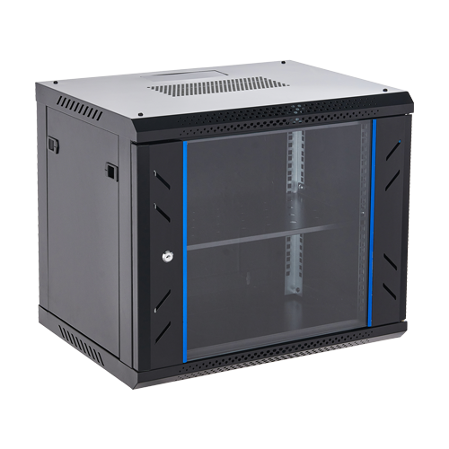 Rack Perete 9U 19" 600x450, Negru [1]