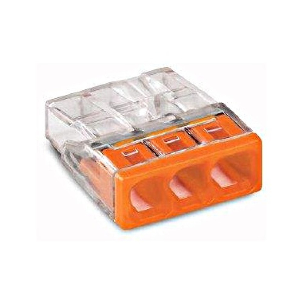 Conector Derivatie Wago 3poli Cablu Masiv [1]