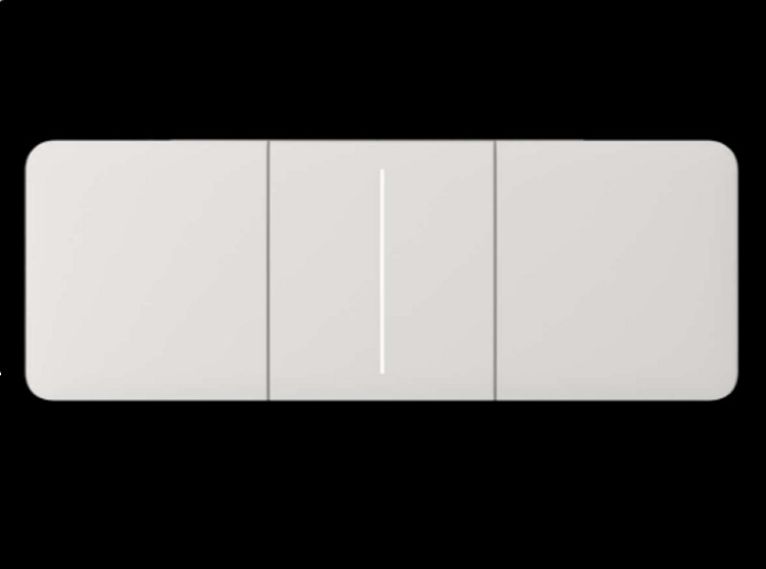 Buton Alb Central Pentru Lightswitch Combinat [2]