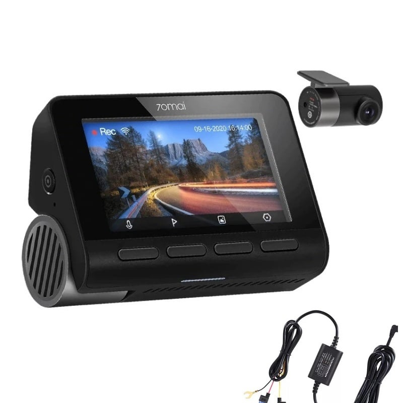Cameră auto față‑spate Xiaomi 70mai A810‑2, 4K UHD, GPS, ADAS, kit Hardwire 4G inclus [3]
