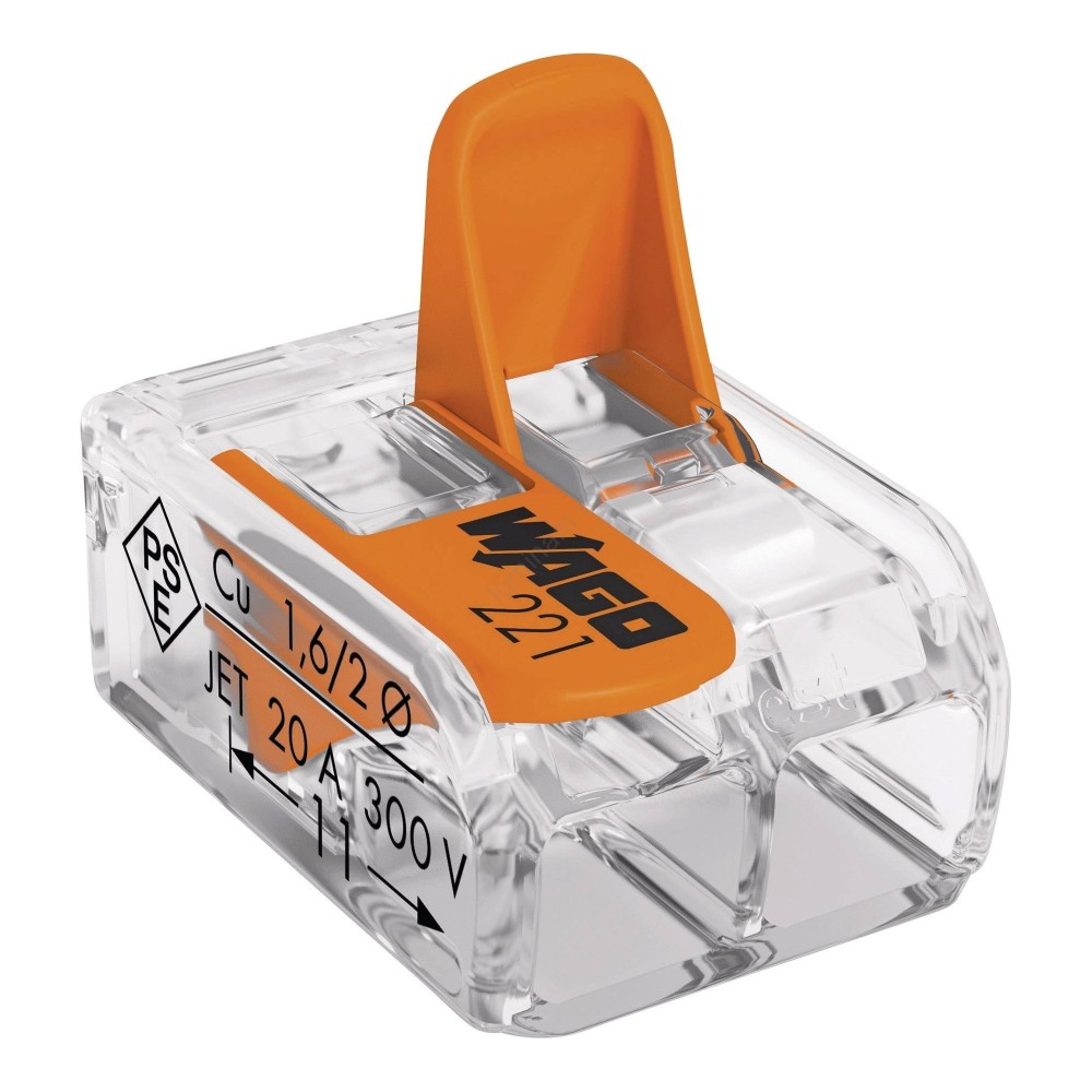 Conector Derivatie Wago Slim 2poli 2X0.5-6mm [1]