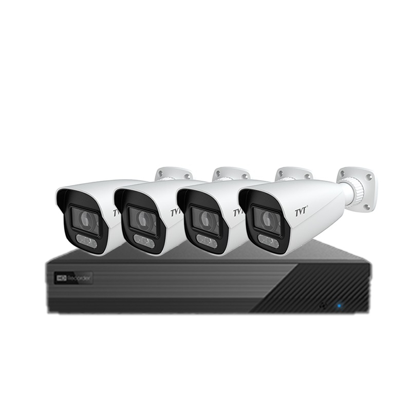 Kit IP TVT 4 Camere 6MP Exterior [1]