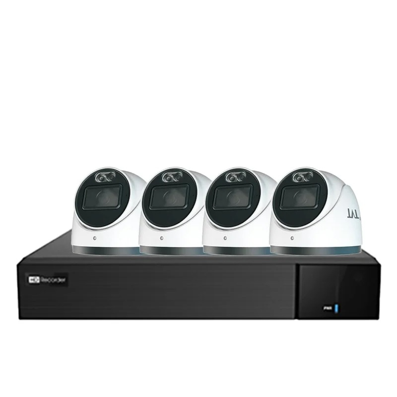 Kit TVT 4 Camere, 5MP Interior-Exterior [1]