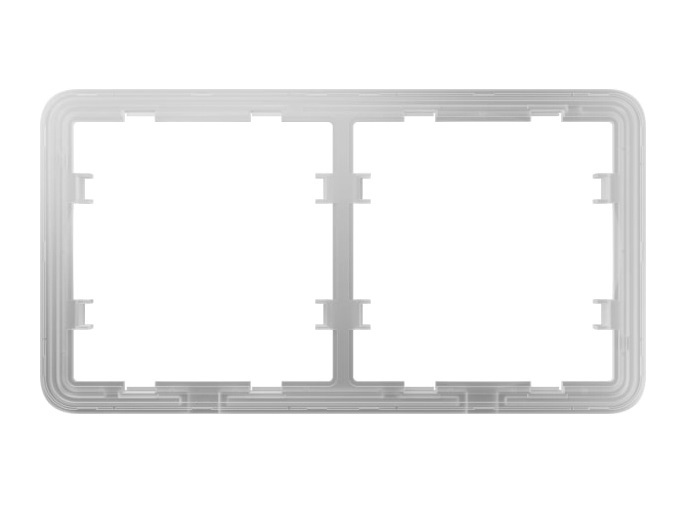 Rama Cu 2 Pozitii Pentru Lightswitch Combinat [1]