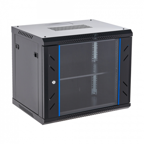 Cabinete Metalice (Rack-uri) - Rack Perete 9U 19" 600x450, Negru