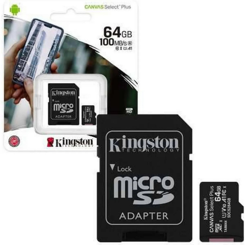 Camere Auto - Card memorie Kingston 64GB