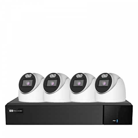 Kit Supraveghere Interior - Kit TVT 4 Camere, 2MP Interior