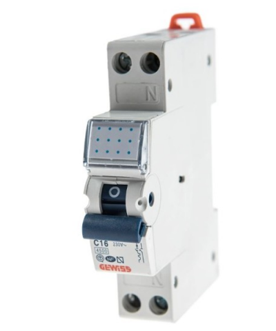 Electrice - Siguranta automata bipolara 1P+N 16A GW90027
