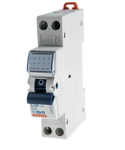 Electrice - Siguranta automata bipolara 1P+N 25A GW90029