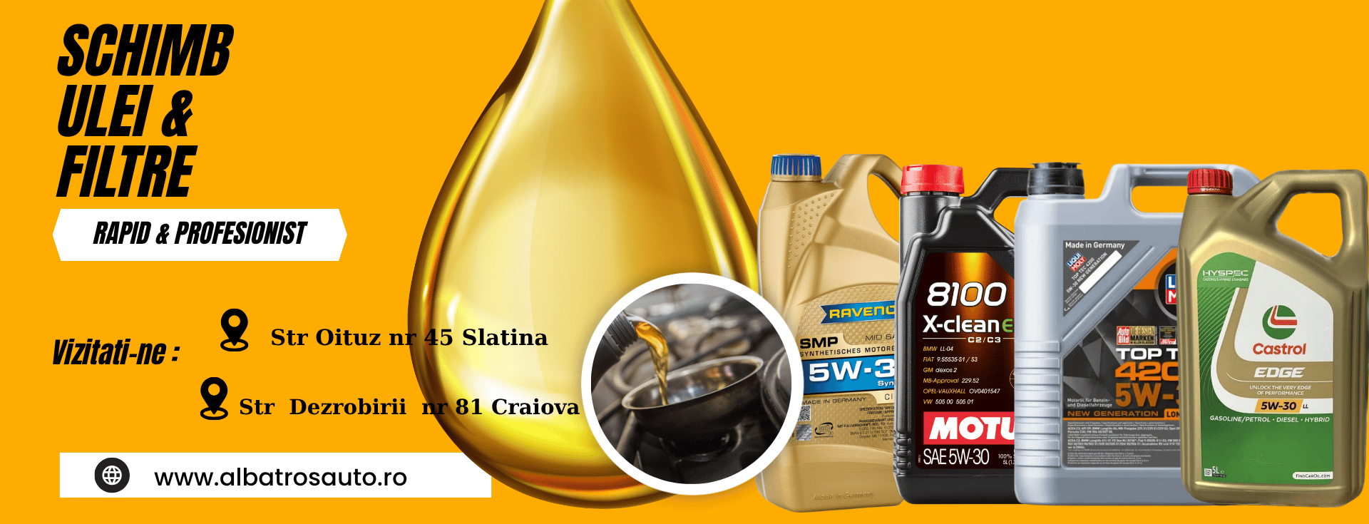banner Schimb ulei