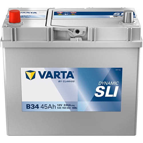 ACUMULATOR VARTA AUTOMOTIVESLI 12V 45AH 330A B34 238X129X227 + STG [1]