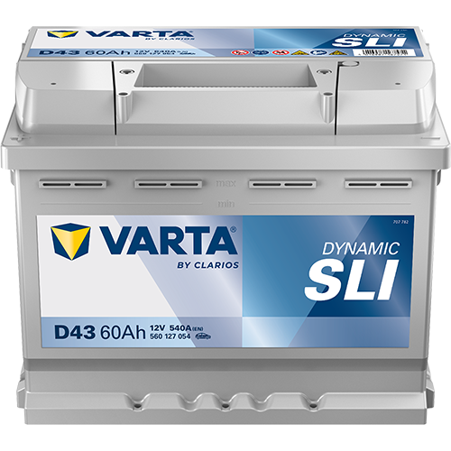 ACUMULATOR VARTA AUTOMOTIVESLI 12V 60AH 540A D43 242X175X190 + STG [1]