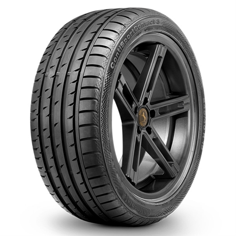 Anvelope - Anvelopa CONTINENTAL VARA 245/50R18 100Y CONTISPORTCONTACT 3 SSR * ROF EE:E FR:B U:2 71DB