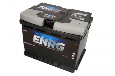 Baterii auto - Acumulator ENRG 12V 60Ah/660A START&STOP AGM (DR+ borna standard) 242x175x190