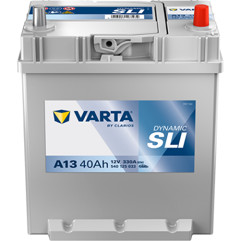 Baterii auto - ACUMULATOR VARTA AUTOMOTIVESLI 12V 40AH 330A A13 187X140X227 + DR
