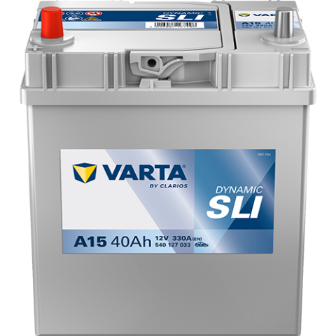 Baterii auto - ACUMULATOR VARTA AUTOMOTIVESLI 12V 40AH 330A A15 187X127X227 + STG