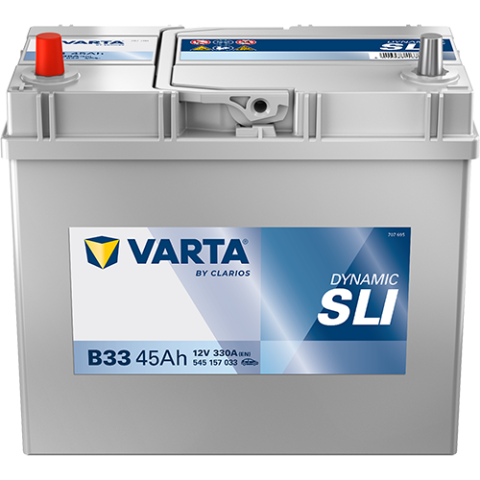 Baterii auto - ACUMULATOR VARTA AUTOMOTIVESLI 12V 45AH 330A B33 238X129X227 + STG
