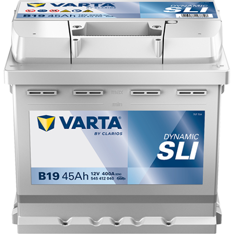 Baterii auto - ACUMULATOR VARTA  12V 45AH 400A B19 207X175X190 + DR