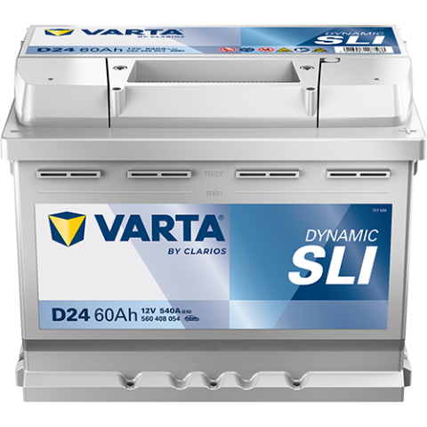 Baterii auto - ACUMULATOR VARTA AUTOMOTIVESLI 12V 60AH 540A D24 242X175X190 + DR