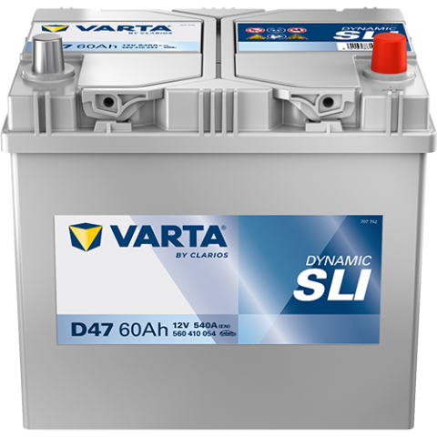Baterii auto - ACUMULATOR VARTA AUTOMOTIVESLI 12V 60AH 540A D47 232X173X225 + DR