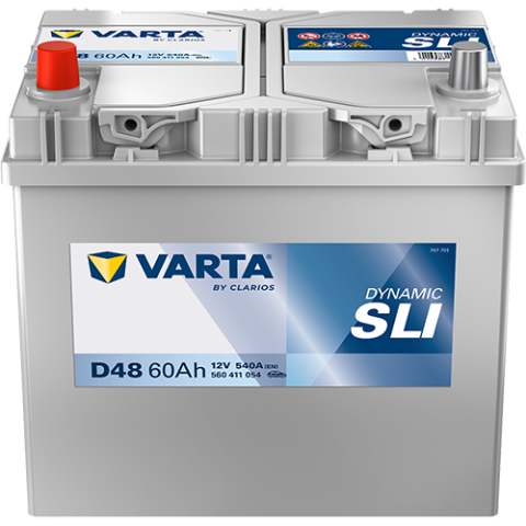Baterii auto - ACUMULATOR VARTA AUTOMOTIVESLI 12V 60AH 540A D48 232X173X225 + STG