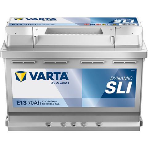 Baterii auto - ACUMULATOR VARTA AUTOMOTIVESLI 12V 70AH 640A E13 278X175X190 + DR