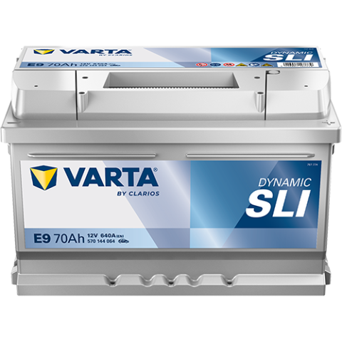 Baterii auto - ACUMULATOR VARTA AUTOMOTIVESLI 12V 70AH 640A E9 278X175X175 + DR