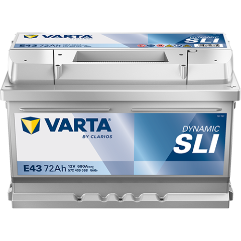 Baterii auto - ACUMULATOR VARTA AUTOMOTIVESLI 12V 72AH 680A E43 278X175X175 + DR