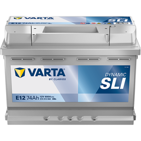 Baterii auto - ACUMULATOR VARTA AUTOMOTIVESLI 12V 74AH 680A E12 278X175X190 + STG