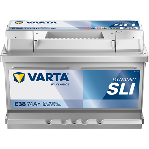 Baterii auto - ACUMULATOR VARTA AUTOMOTIVESLI 12V 74AH 750A E38 278X175X175 + DR