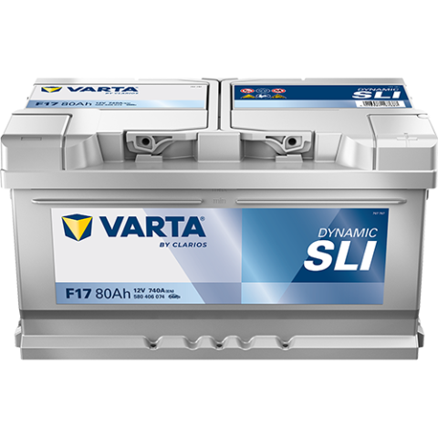 Baterii auto - ACUMULATOR VARTA AUTOMOTIVESLI 12V 80AH 740A F17 315X175X175 + DR