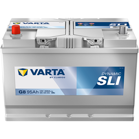 Baterii auto - ACUMULATOR VARTA AUTOMOTIVESLI 12V 95AH 830A G8 306X173X225 + STG