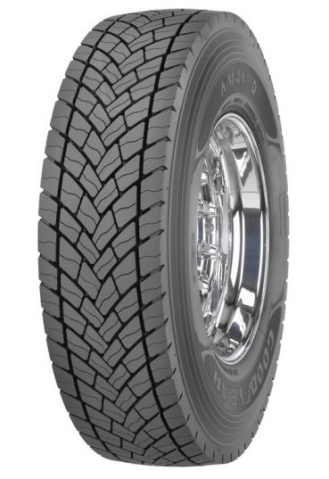 Anvelope - Anvelopa GOODYEAR VARA 205/75R17.5 KMAX D 124M126G 3PSF M+S 3PMSF REGIONAL TRACTIUNE