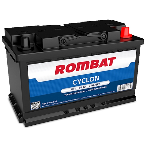 ROMBAT CYCLON 88AH 720A 315X175X190 +DR [1]