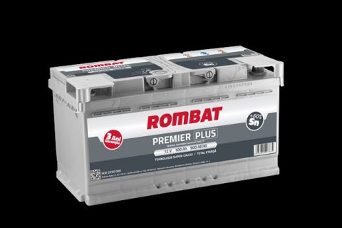 ROMBAT PREMIER PLUS 100AH 900AH 190X175X353 + DR [1]
