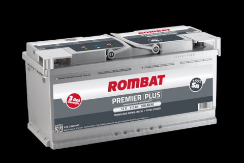 ROMBAT PREMIER PLUS 110AH 950AH 190X175X394 + DR [1]