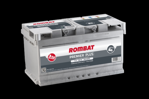 ROMBAT PREMIER PLUS 80AH 760AH 175X175X315 + DR [1]