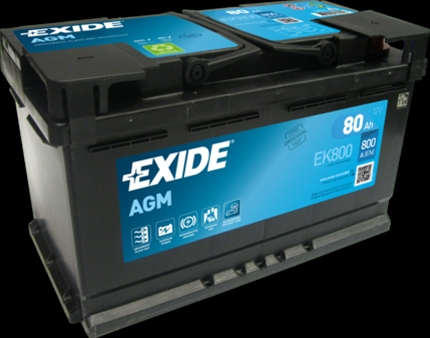 Anvelope - BATERIE EXIDE AGM 82AH 800A 315X 175X190 +DR