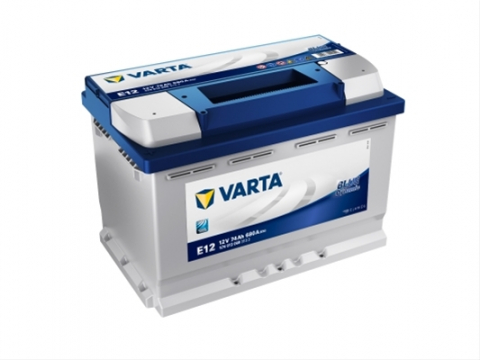 Baterii auto - VARTA BLUE DYNAMIC 12V 74AH 680A E12 278X175X190 +STG