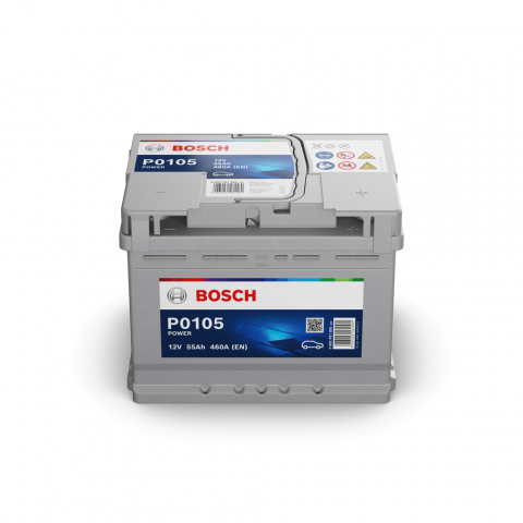 Baterii auto - BOSCH POWER 12 V P0105 55AH 460A 242X175X190 +DR