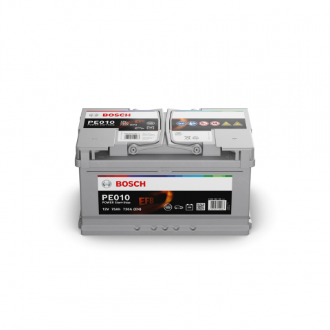 Baterii auto - BOSCH POWER EFB 12 V PE010 75AH 730A 315X175X175 +DR