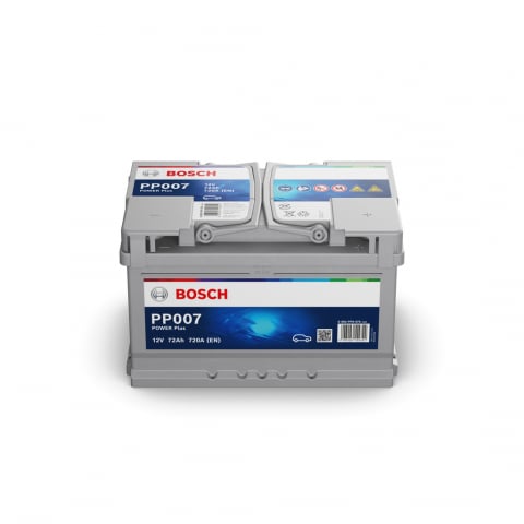 Baterii auto - BOSCH POWER PLUS 12 V PP007 72AH 720A 278X175X175 +DR