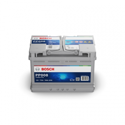 Baterii auto - BOSCH POWER PLUS 12 V PP008 77AH 780A 278X175X190 +DR