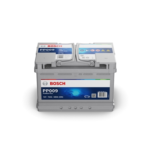 Baterii auto - BOSCH POWER PLUS 12 V PP009 74AH 680A 278X175X190 +STG