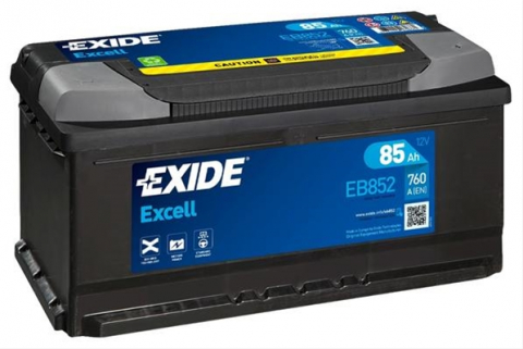 Baterii auto - EXIDE EXCELL 85AH 760A 353X 175X175 +DR