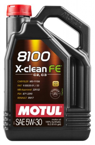 Ulei motor - MOTUL 8100 X-CLEAN FE 5W30 5L