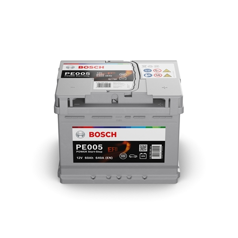 Baterii auto - BOSCH POWER EFB 12 V PE005 60AH 640A 242X175X190 +DR