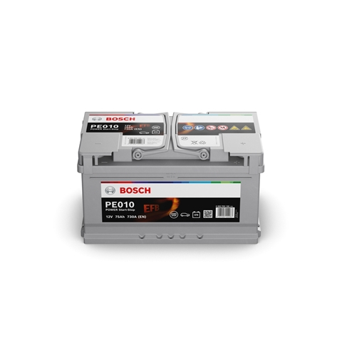 Baterii auto - BOSCH POWER EFB 12 V PE010 75AH 730A 315X175X175 +DR