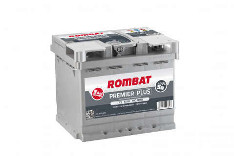 ROMBAT PREMIER PLUS 50AH 500AH 175X175X207 + DR [1]