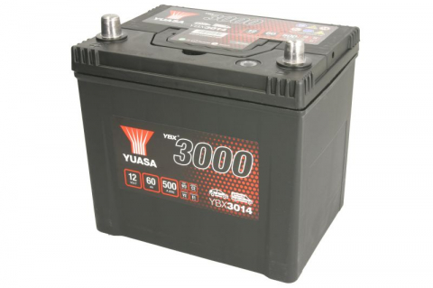 Baterii auto - YUASA 3000 ASIA 12V 60AH 500A 231X173X225 +STG